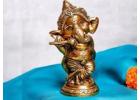 The Advitya’s Exquisite Brass Ganesh Murti for Your Home