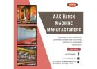 AAC Block Machine Manufacturers | +91 76759 89961 | Buildmate