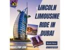 Lincoln Limousine Ride in Dubai