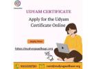 Apply for the Udyam Certificate Online 