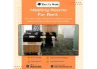 Meeting Rooms For Rent in Bangalore | Shared Office Space in Bangalore