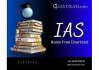 Access High-Quality IAS Notes for Free Download