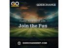 Simple Register for a Goexchange and Start Online gaming.