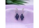 Elegant Silver Earrings for Women - Stylish Ladies Sterling Silver Earrings