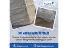 Top Marble Manufacturers in Bangalore | Scope Granites