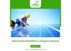 Solar Panel Installation in Gurgaon, Haryana - Rishika Kraft Solar