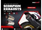 Explore Top-quality Scorpion Exhausts in India at Great deals