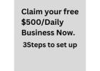 Get your free 500-dollar business signup free video how to do.