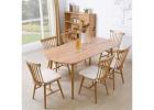 Solid Wood Woodensure Dining Table: Get 5% Off with WELCOME, Shop Now!