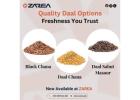 Zarea offers premium Pulses (Daal Chana, Black Chana, Sabut Masoor)