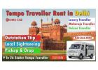 Popular Tempo Travellers On Rent for Local and Outstation in Delhi