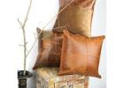 Luxurious Leather Cushions for Elegant Comfort