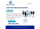 Rent Giant iPads for Events & Trade Shows