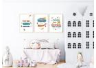 Inspirational Kids Printable Poster Set – Fun & Motivational Wall A