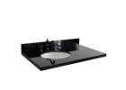 Bellaterra 37 Black Galaxy Countertop and Oval Sink 430001-37-BGO