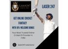 Get Reliable Online Cricket Fantasy ID with Laser247