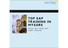 SAP Training Institutes in Mysore