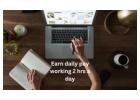 "Earn $100/$300 a Day with Just 2 Hours and WiFi: Simple Online Side Hustle!"