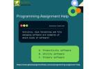 Get Programming Assignment Help!