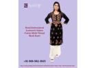 Hand Embroidered Lucknowi Chikan Cotton Multi Thread Black Kurti