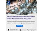 Industrial Stainless steel Fermentation Tanks Manufacturer in Bangalore 