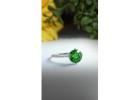 Purchase Oval Gree Sapphire Enagagement Rings