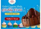 Order Custom Made Birthday Cakes In Cambridge, Ontario | Nidhs's Treat