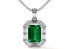 Buy Natural Emerald Gemstone Necklaces