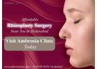 Affordable Rhinoplasty Surgery Near You in Hyderabad | Ambrosia Clinic