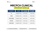 MRCPCH Clinical February 2025 Exam Booking Alert