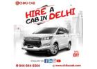 You can book taxis in and around Delhi on Chiku Cab