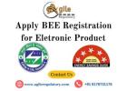 Apply BEE Registration For Eletronic Product 