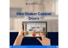 Slim Shaker Cabinet Doors – Sleek and Versatile Charm