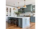 Semi-custom kitchen cabinets 