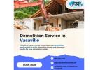 Demolition service in Vacaville - JM Environmental