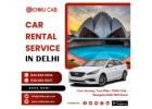 Book a Car Rental in Delhi with a driver 