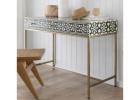 The Beauty of Bone Inlay Console Tables for Elegant Living