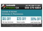 Locksmiths Fresno CA