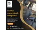 Leather upholstery in Bangalore | Genuine leather car seat covers