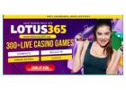 Lotus365: Revolutionizing the World of Online Gaming