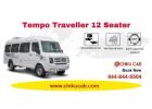 Cheap 12 seater tempo traveller in Delhi NCR