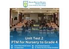 PTM (Parent Teacher Meeting) for Nursery to Grade 4 Students - Anand Niketan School