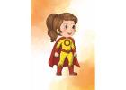 Heroic Girl Wonder Poster - Fun Kids Factory | Zazzle