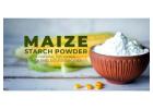 Maize Starch India – High-Quality Starch Manufacturer by Bluecraft Agro