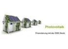 financing of photovoltaic projects or installation of solar panels or energy, land transport