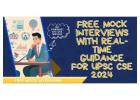 Free IAS Mock Interviews with Real-Time Guidance for UPSC CSE 