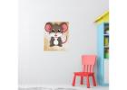 Adorable Cartoon Mouse Poster | Perfect Cute Nursery Wall Art for Kids’ Rooms