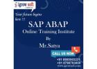 SAP ABAP Training in Hyderabad | ABAP Online Training