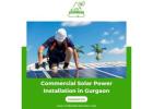 Commercial Solar Power Installation in Gurgaon by Rishika Kraft Solar