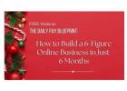 Earn $100-$900 Daily: Free Webinar to Start Your Online Business